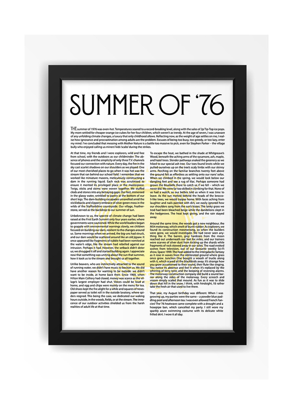 Stylised Digital Memoir file (PDF)