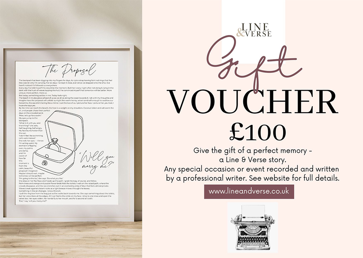Line and Verse Gift Voucher